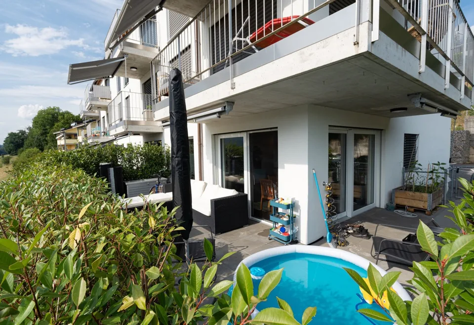 Appartement 3,5 pièces avec terrasse et jardin