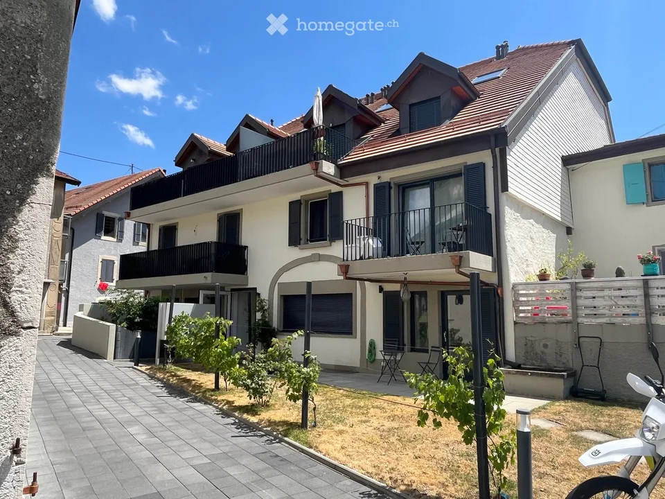 Appartement terrasse de 3.5 pièces à Bière – Rénové, lumineux et idéalement situé