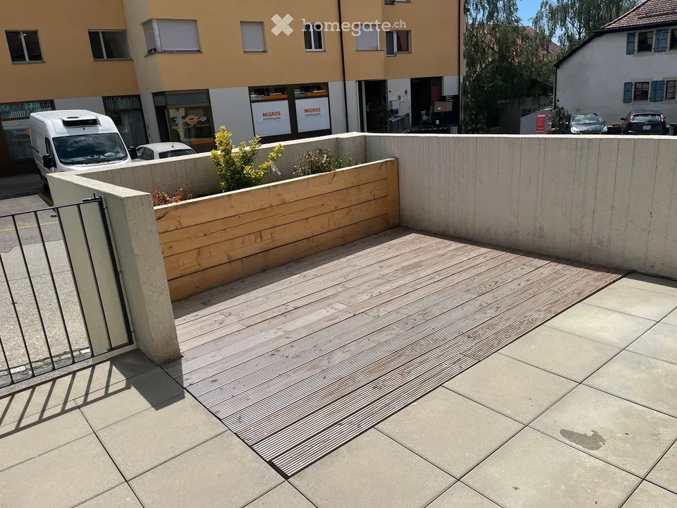 Appartement mit Terrasse von 3.5 Zimmern in Bière – Renoviert, hell und ideal gelegen