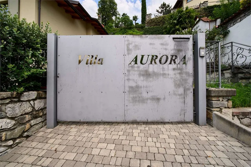 Villa con giardino privato con vista lago - Porlezza