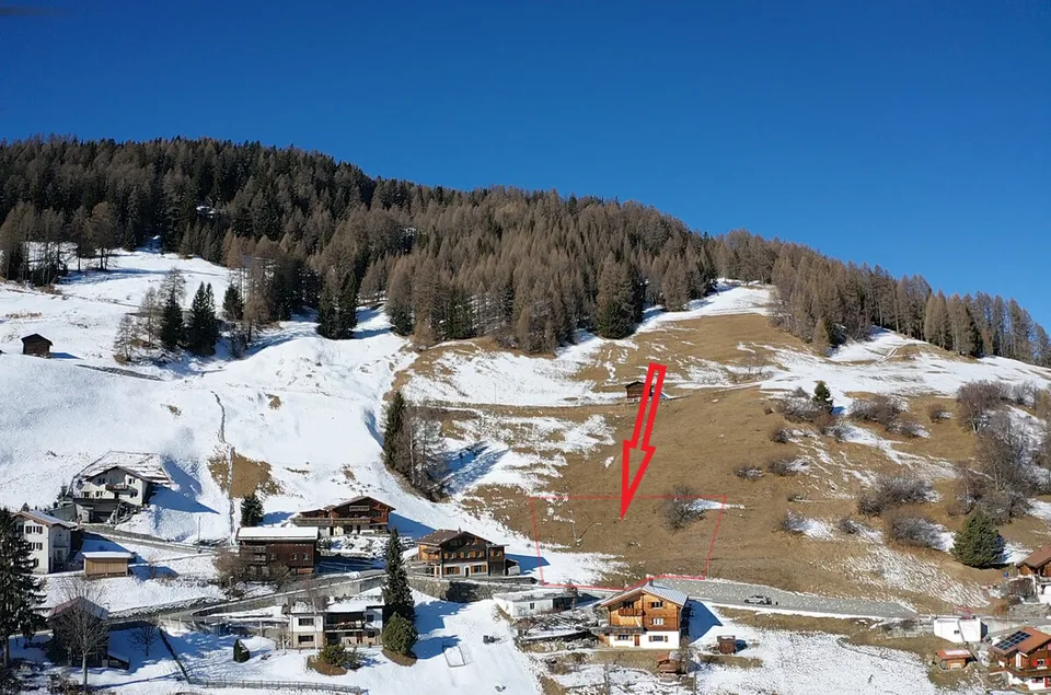 Building plot Rosacher in Mutten- Thusis municipality