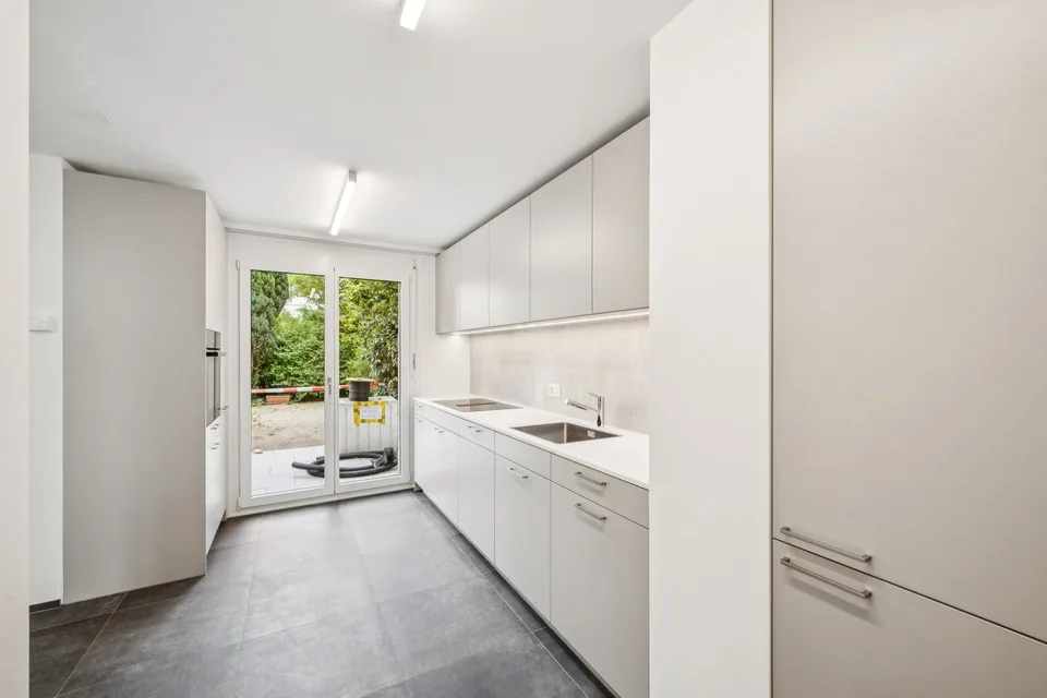 Erstbezug nach Sanierung -  Maisonettewohnung mit Gartensitzplatz