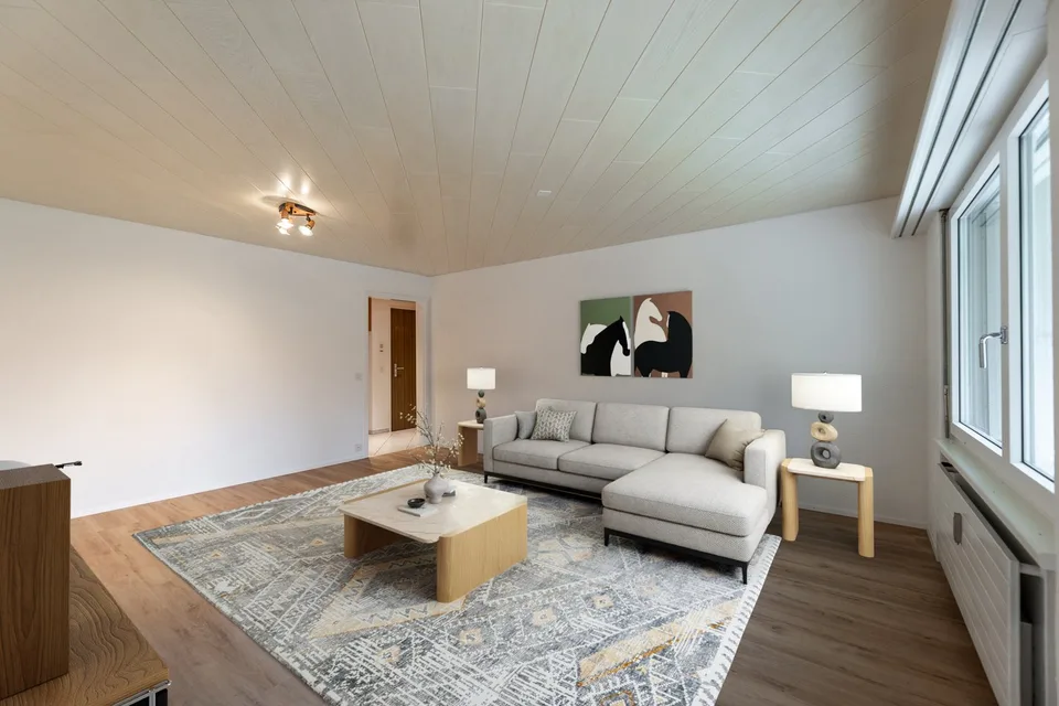 Fälimatt living, 3.5 Zimmer Wohnung im Hochparterre