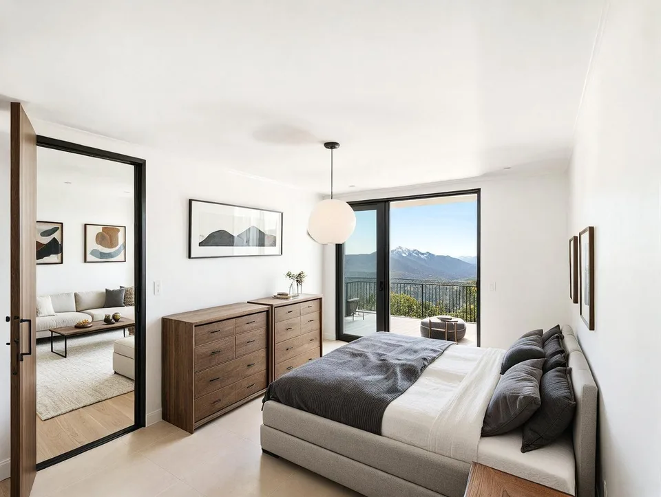 Grand appartement 2.5 pièces avec terrasse de 19m2 et vue panoramique