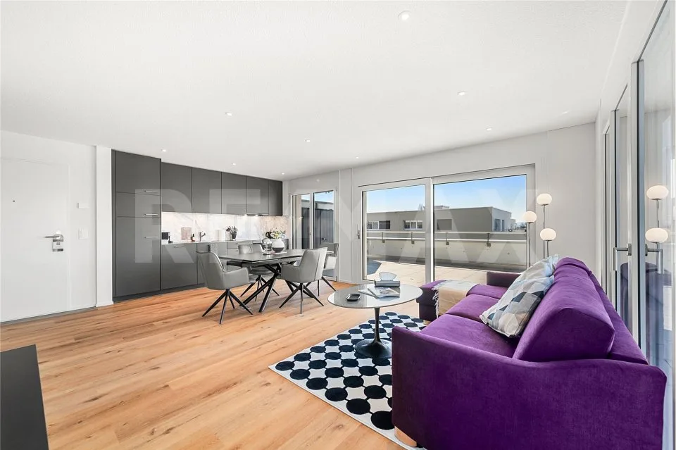 Magnifique attique meublé de 2,5 pièces avec terrasse de 65 m² à Avenches – photo 8 sur 13
