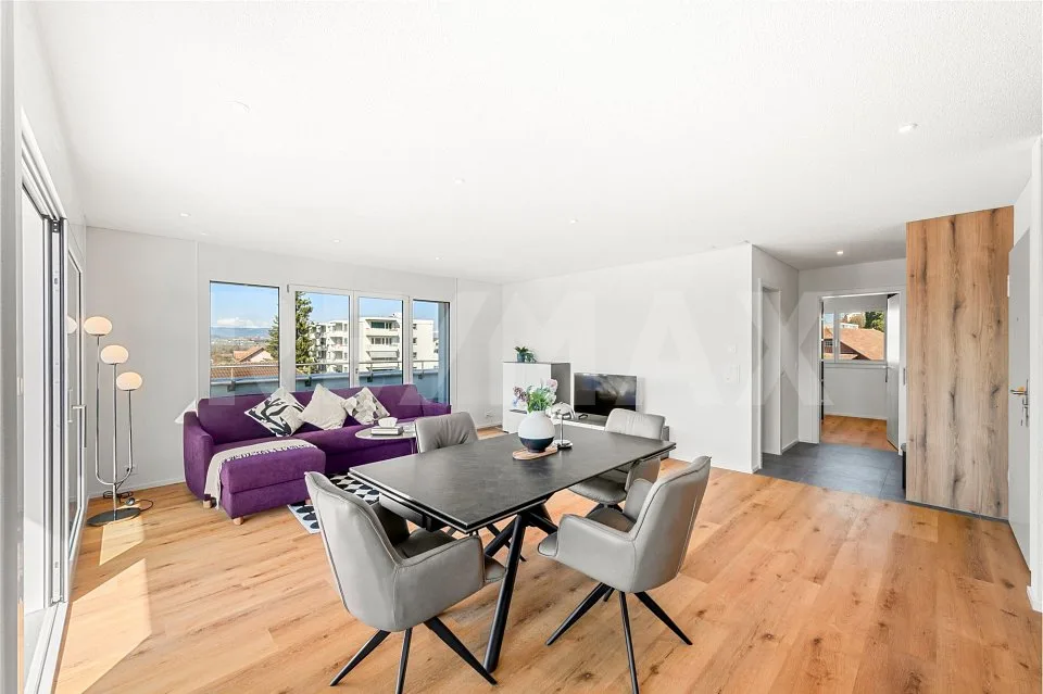 Magnifique attique meublé de 2,5 pièces avec terrasse de 65 m² à Avenches – photo 11 sur 13