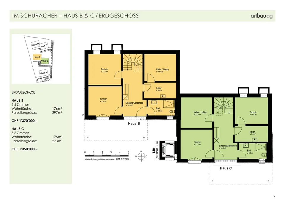 Casa unifamiliare moderna di 5.5 locali in una posizione tranquilla a Waltenstein/Schlatt – foto 6 di 9