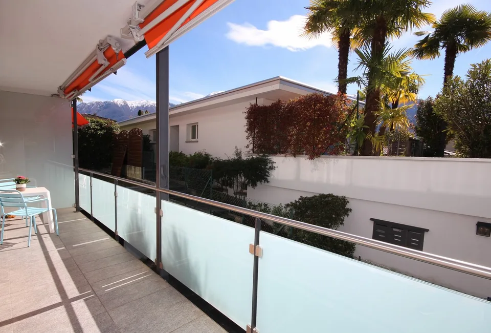 Charmante 3.5-Zimmer-Wohnung mit Bergblick in Ascona