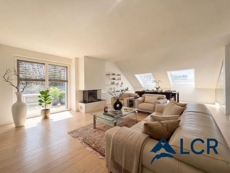 Splendide 4,5 pièces duplex en attique - Vue lac - 5 minutes de Morges