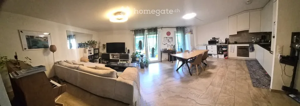 Helles 3.5-Zimmer-Wohnung mit Balkon in Moudon