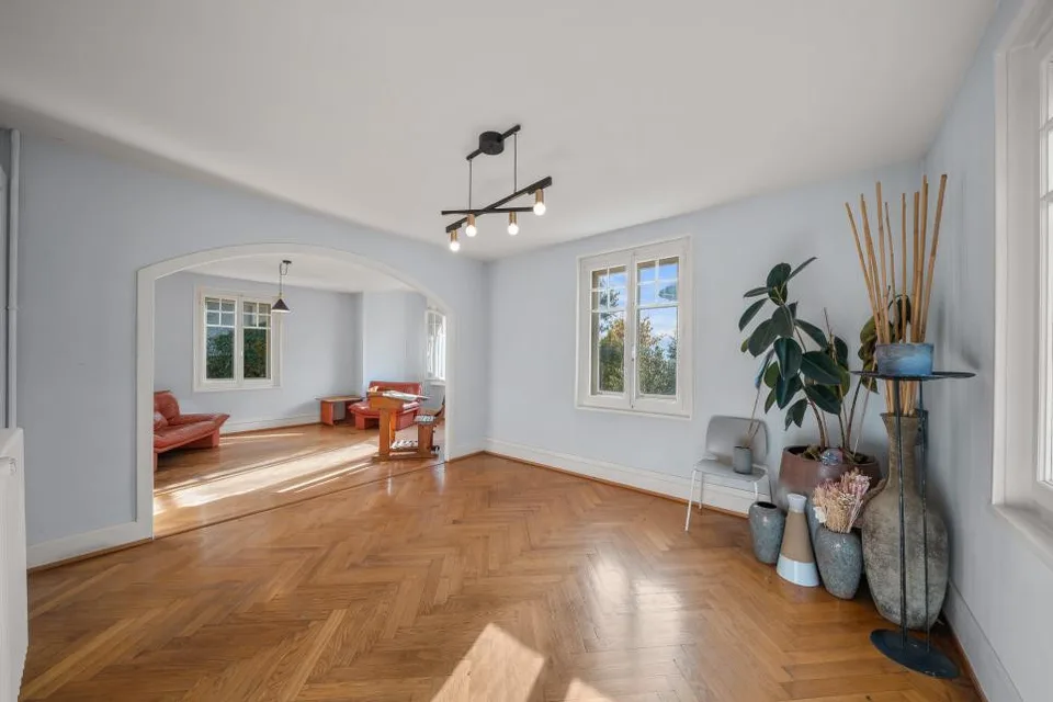 Detached house with garden