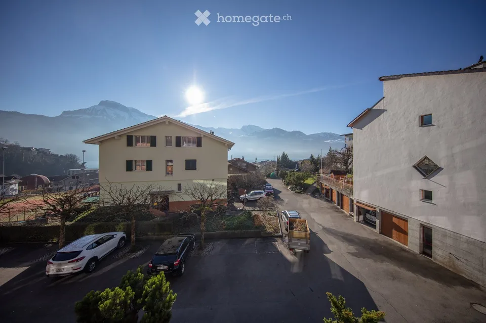 Sonnige 4½-Zimmer-Maisonettewohnung mit See- und Bergsicht in Gersau