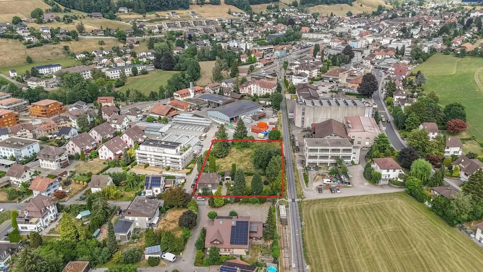Attraktives Bauland an bester Lage in Huttwil - 3'650 m² mit vielfältigem Potenzial