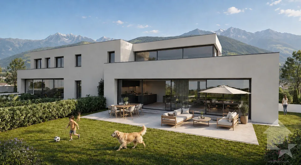Magnifique projet d'un rez-de-jardin de 3.5 pièces