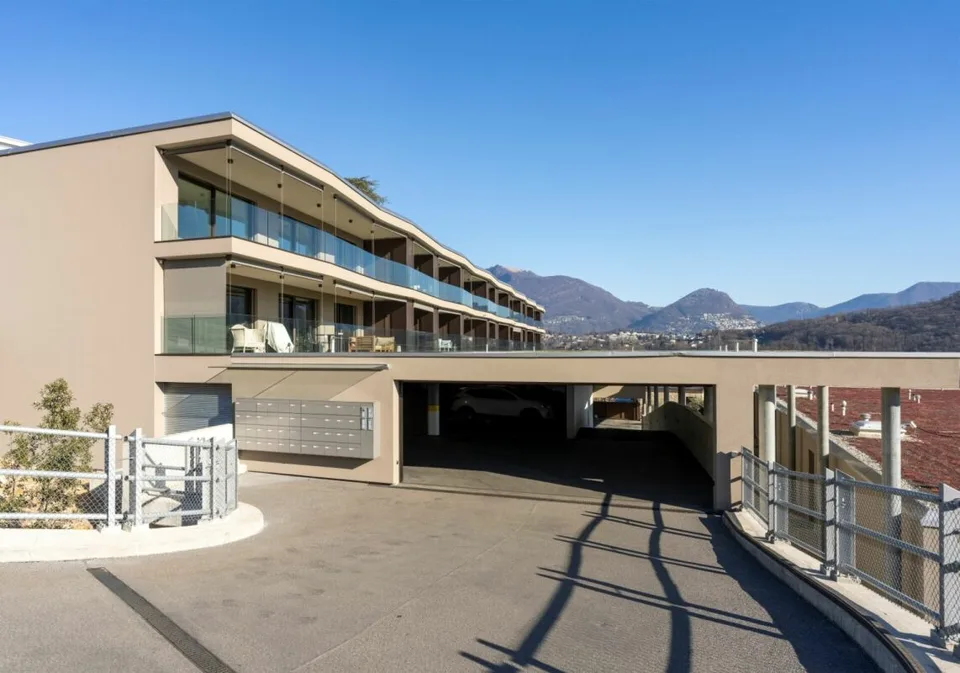 Appartamento nella Residenza Querciabella a Bioggio con Vista Lago