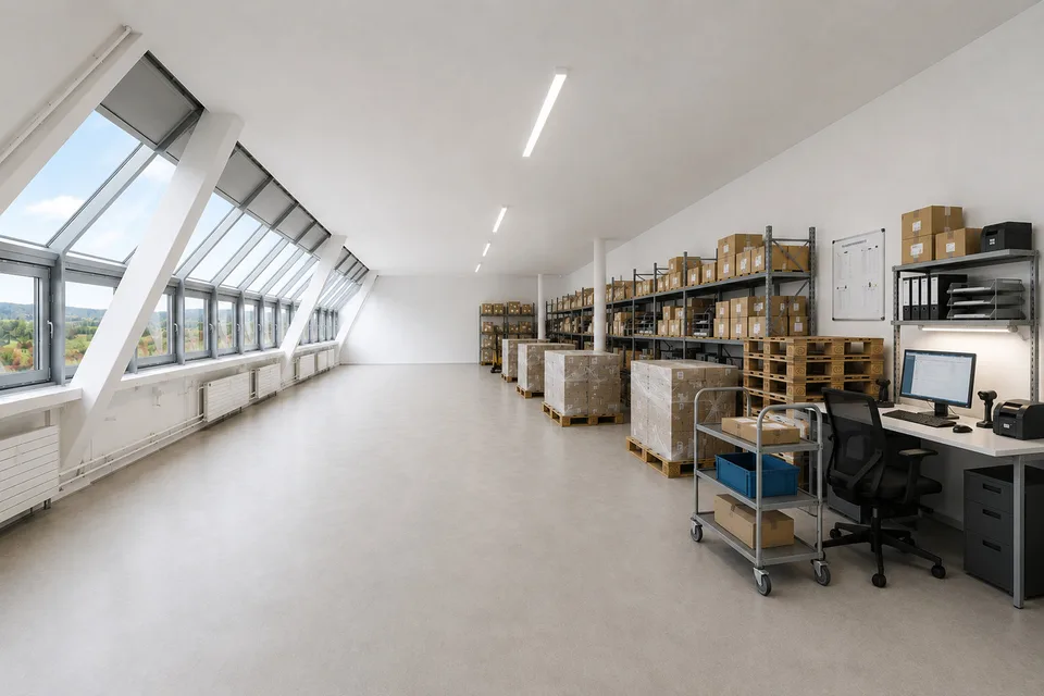 Unités de stockage et commerciales attractives directement dans le quartier industriel