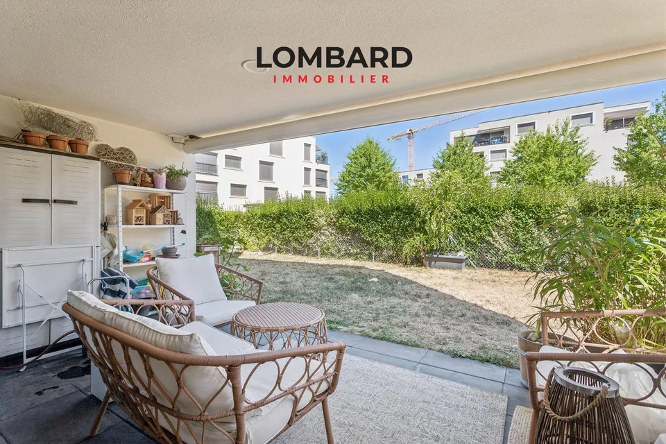Superbe appartement de 4.5 pièces avec grand jardin