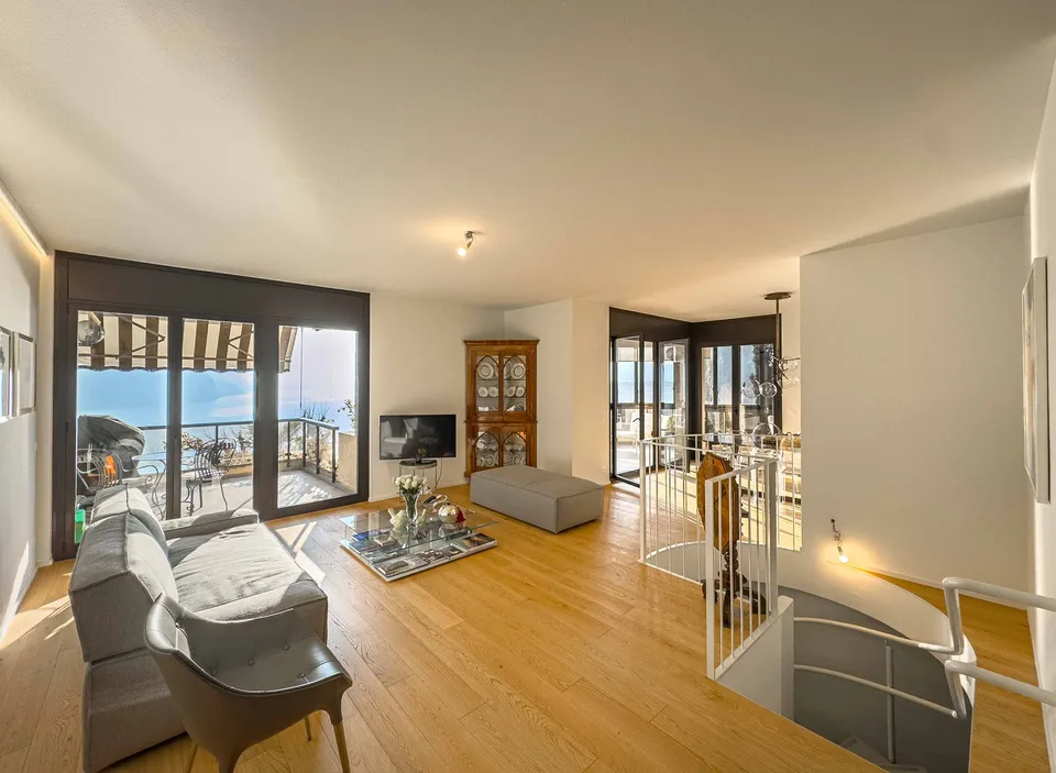 5.5 locali duplex vista lago a Castagnola