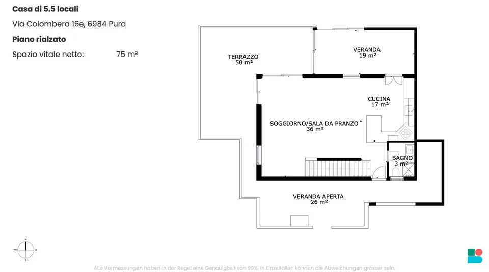 Faszinierendes 5.5-Zimmer-Haus mit Traumterrasse in Caslano – Foto 11 von 13