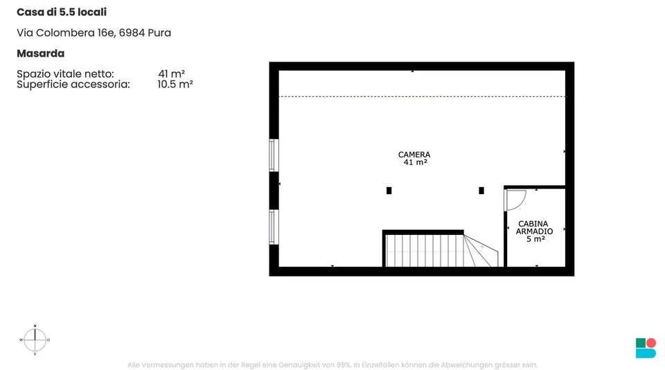 Faszinierendes 5.5-Zimmer-Haus mit Traumterrasse in Caslano – Foto 12 von 13
