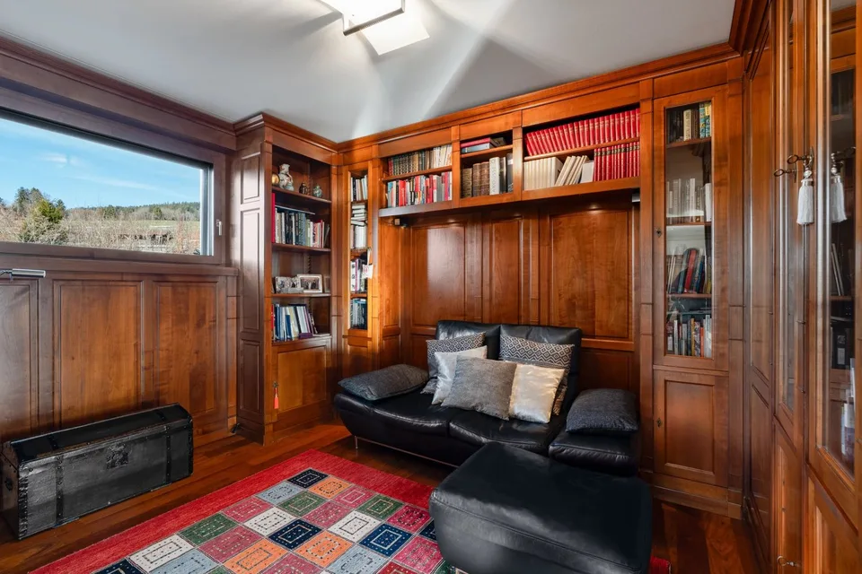 Residenza prestigiosa con vista panoramica aperta sulla regione di Gruyère
