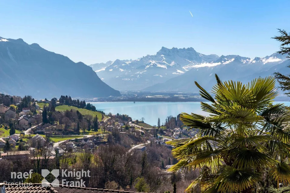 In vendita - Incantevole proprietà di charme nel cuore di Blonay con vista panoramica