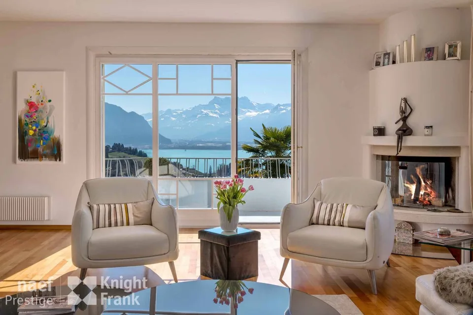 A vendre - Ravissante propriété de charme au coeur de Blonay avec vue panoramique