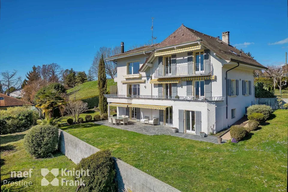 In vendita - Incantevole proprietà di charme nel cuore di Blonay con vista panoramica