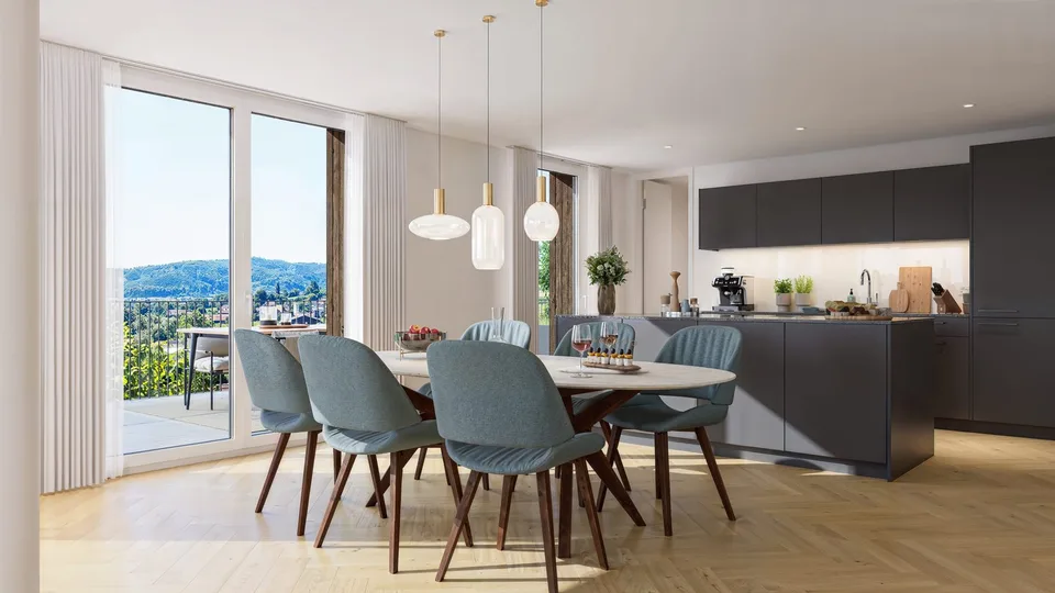 Appartamento giardino 3.5 locali con grande terrazza a Orpund