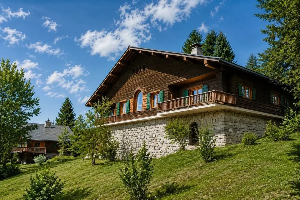 Megève ? Mont d'Arbois | Chalet storico da reinventare