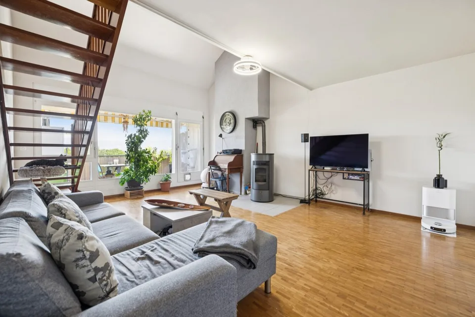 Attique duplex d'exception en campagne avec vue imprenable sur le Fort