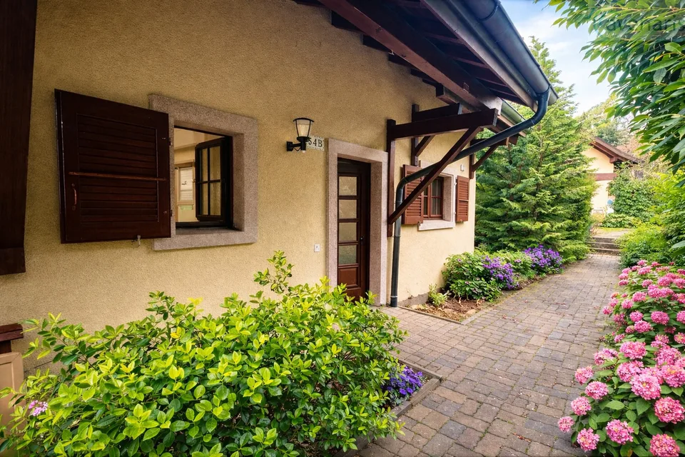 Doppelhaus mit exklusivem Blick auf den Genfersee und die Berge