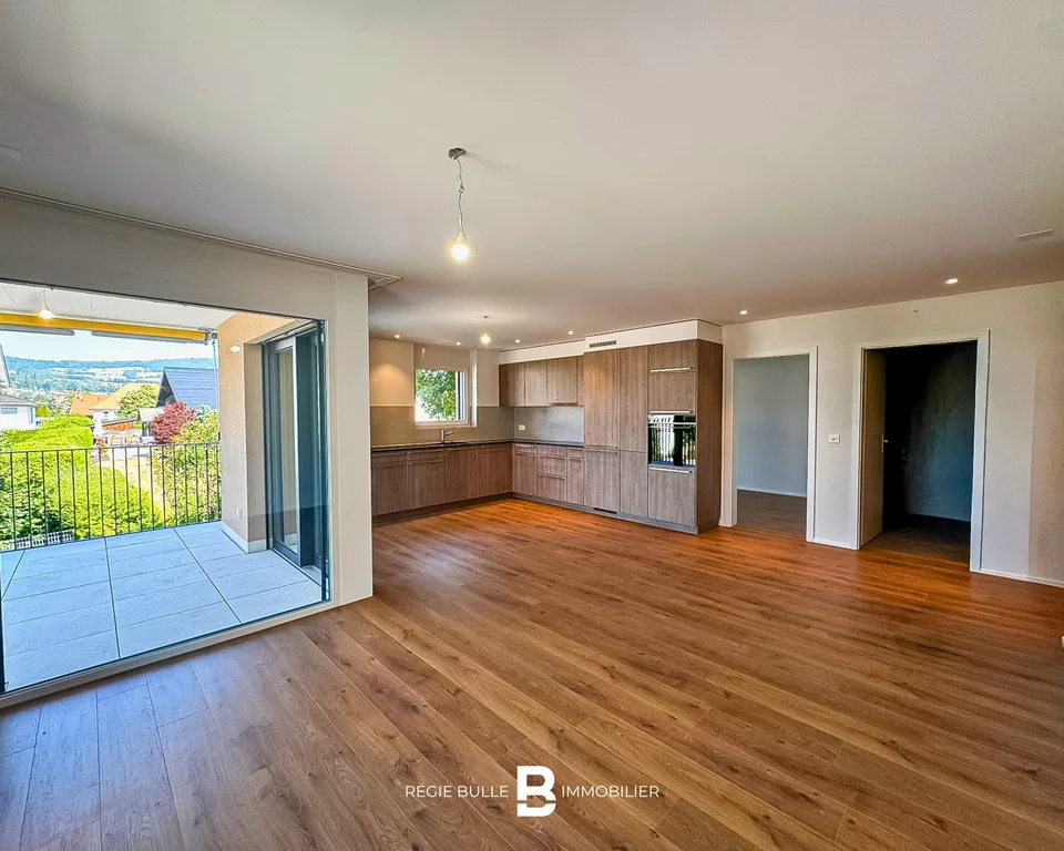 Echarlens - Magnifique appartement de 3.5 pièces neuf à louer