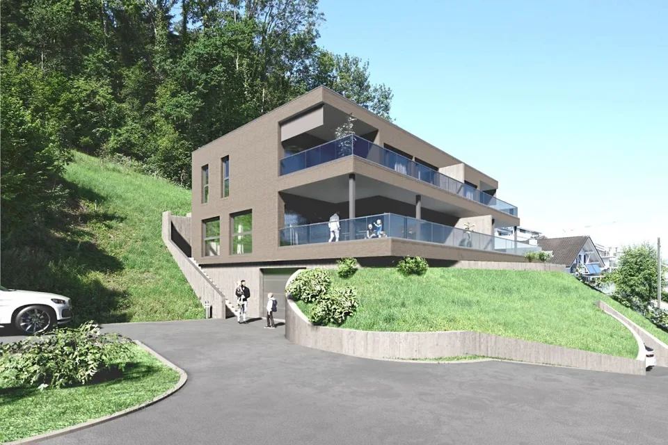 Neubauprojekt "Pilatusblick" Doppeleinfamilienhaus