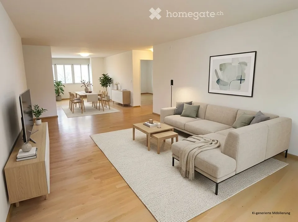 Grosszügige, helle 5.5-Zimmer-Wohnung (159 m²) im Eigentumsstandard in Dottikon