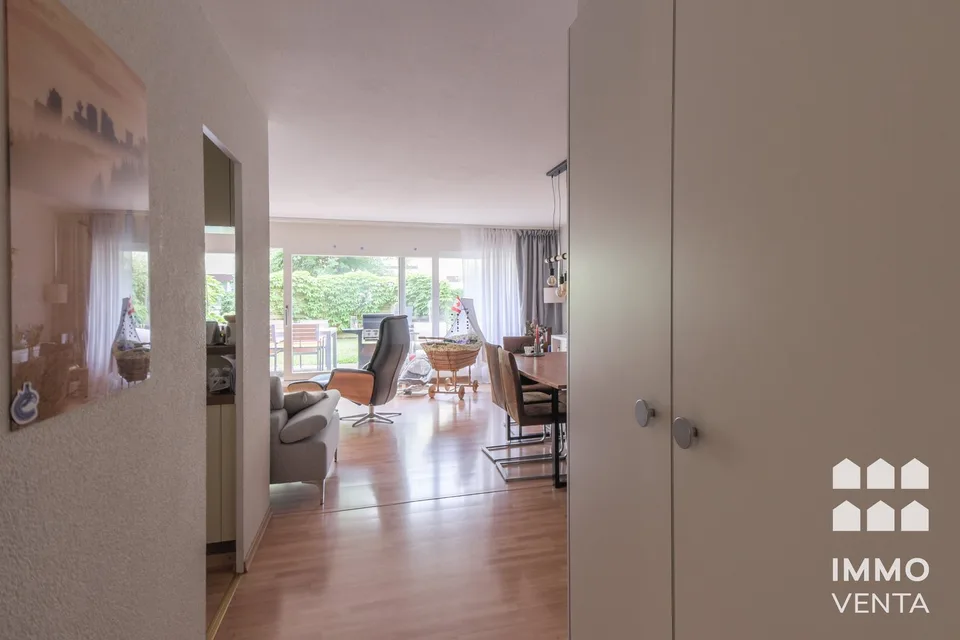 Duplex 3½ locali in zona verde con ampia terrazza e posto giardino