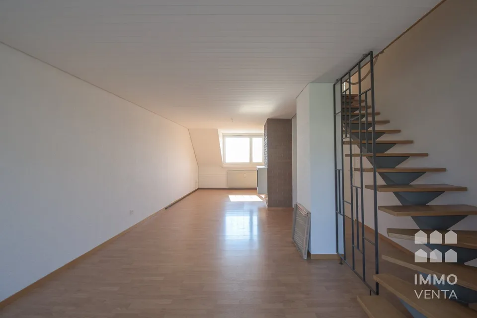 Sonnige 3-Zimmer-Maisonette mit Balkon / Duplex lumineux de 3 pièces avec balcon – Foto 11 von 18