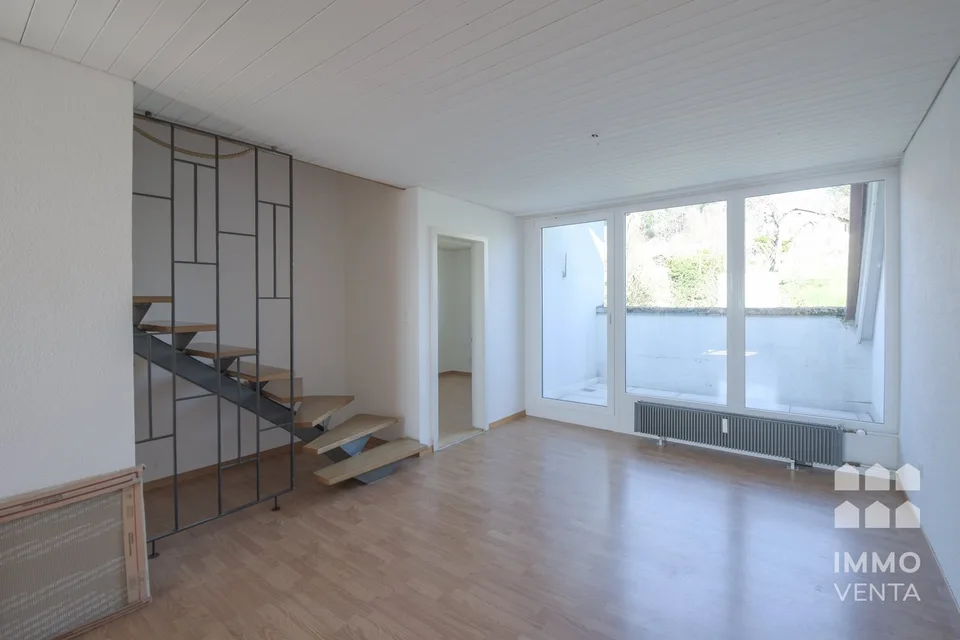 Sonnige 3-Zimmer-Maisonette mit Balkon / Duplex lumineux de 3 pièces avec balcon – Foto 9 von 18
