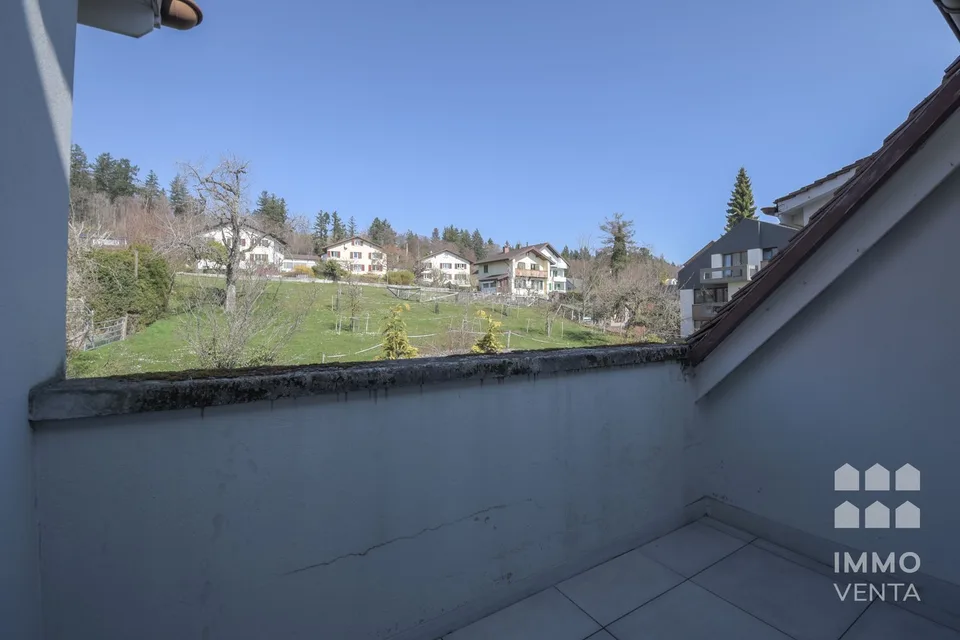 Sonnige 3-Zimmer-Maisonette mit Balkon / Duplex lumineux de 3 pièces avec balcon – Foto 10 von 18