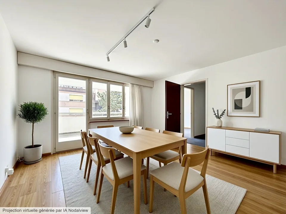 6-room apartment completely to be renovated