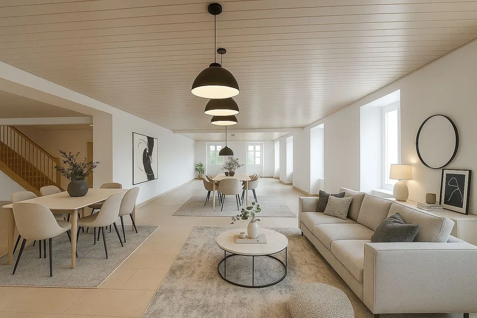 UNIQUE: House terrace of 8.5 rooms with views of the countryside