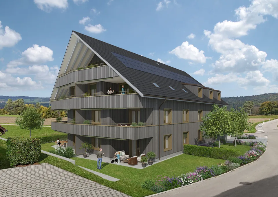 Neubauprojekt LANDLIEBI - 4.5-Zimmer-Wohnung im 1. Dachgeschoss