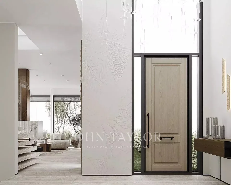 Proprietà contemporanea ultra-lussuosa in costruzione