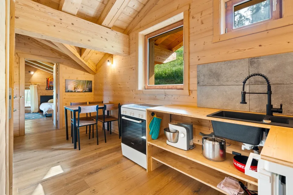 Un chalet d'eccezione tra cielo e montagna