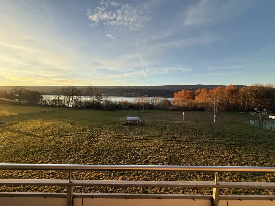 Das Privileg einer ersten Reihe am See
