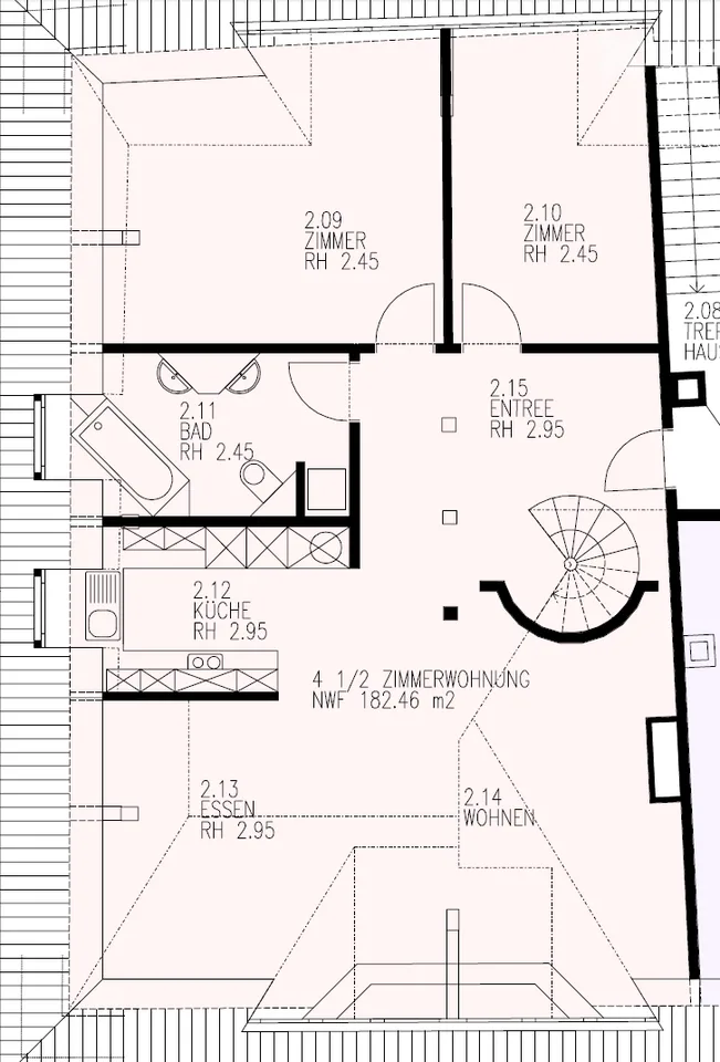 Exklusive 4.5-Zimmer-Dachwohnung in Neuhausen am Rheinfall, direkt über dem Rheinfall