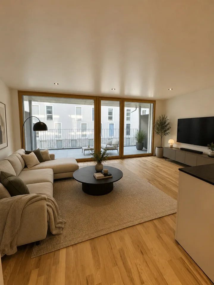 SOMMERAKTION: 1. Mietzins gratis - Moderne 3.5 Zimmerwohnung mit Balkon