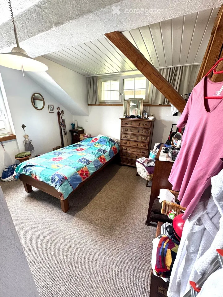 Appartement en mansarde lumineux 3 pièces avec caractère loft et vue panoramique
