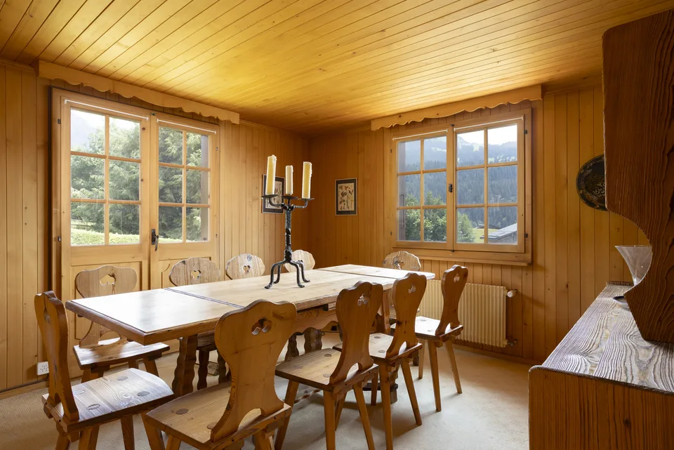 Château-d'Oex - Chalet charmant avec grand jardin