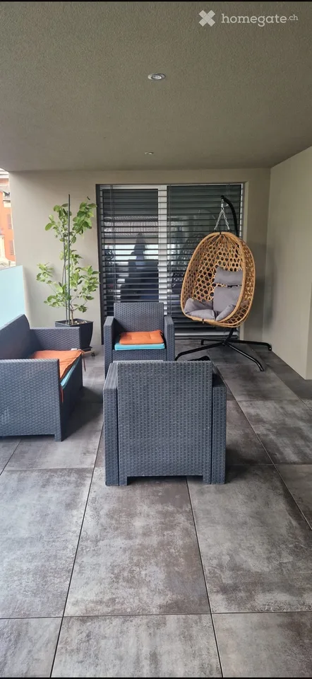 Subventioniertes Apartment mit 2.5 Zimmern und Traumterrasse